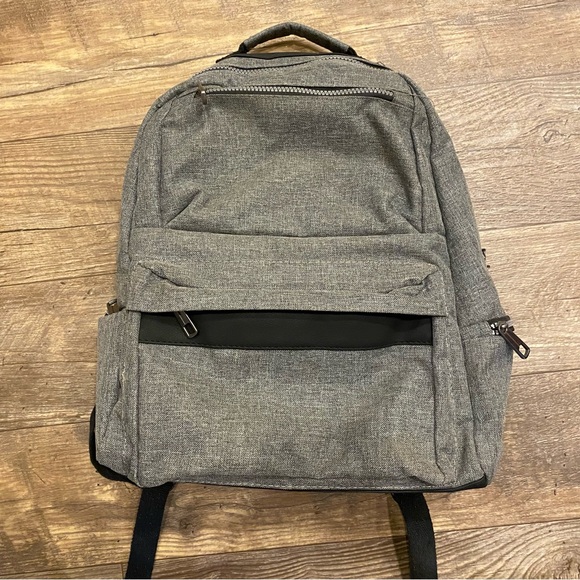 distortion Other - Unisex Grey Backpack